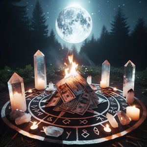 Burn & Earn : Rituel d’argent et de richesse pour manifester l’abondance