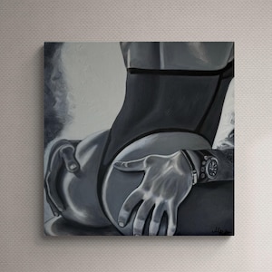 Sensual art, sensual wall art, sensual painting, sensual original art, sensual lovers art, gifts for him, gifts for men unique, gifts, decor
