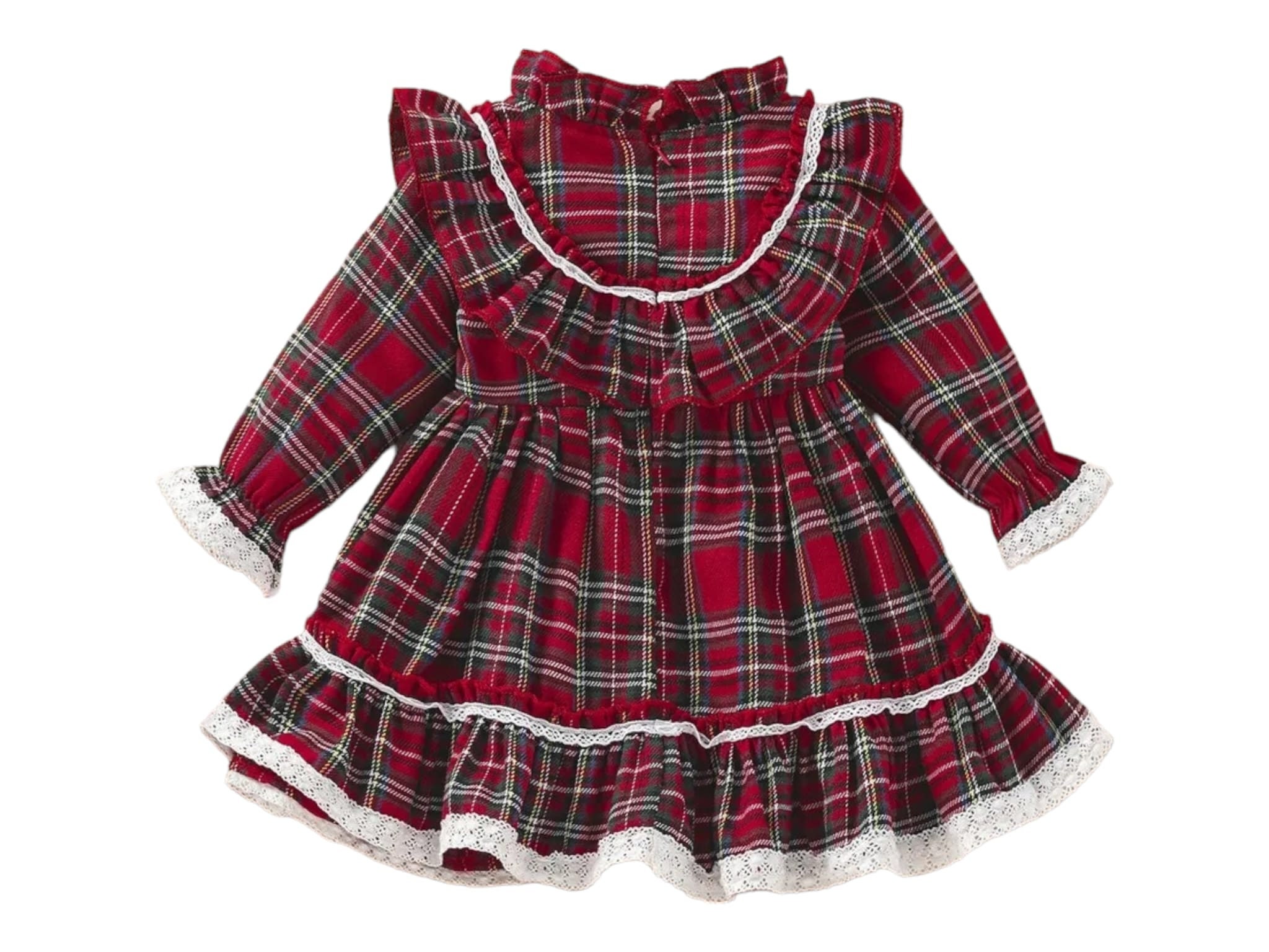 Baby Girl Christmas dress Christmas Plaid Dress Toddler Girl Etsy Polska