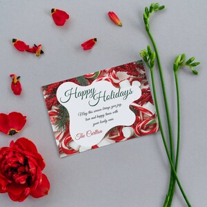 Weihnachtsgrußkartenvorlage, bearbeitbare Weihnachtsgrußkarte, druckbare Weihnachtsgrußkarte, digitale Weihnachtsgrußkarte