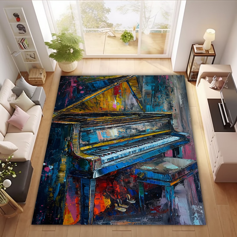 Music Themed Area Rugs - Etsy