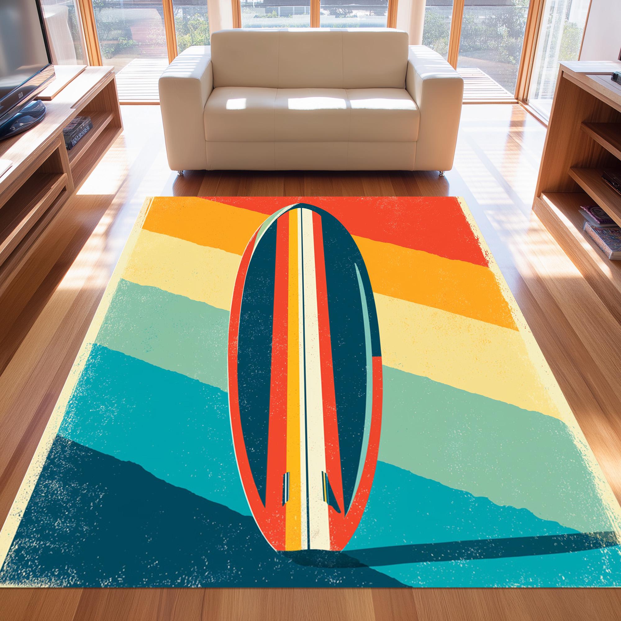 Surfboard Bath Rug - Etsy