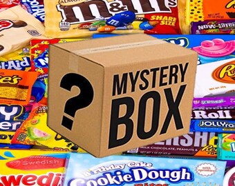 American Sweets 130 Pieces Mystery Box + Drink