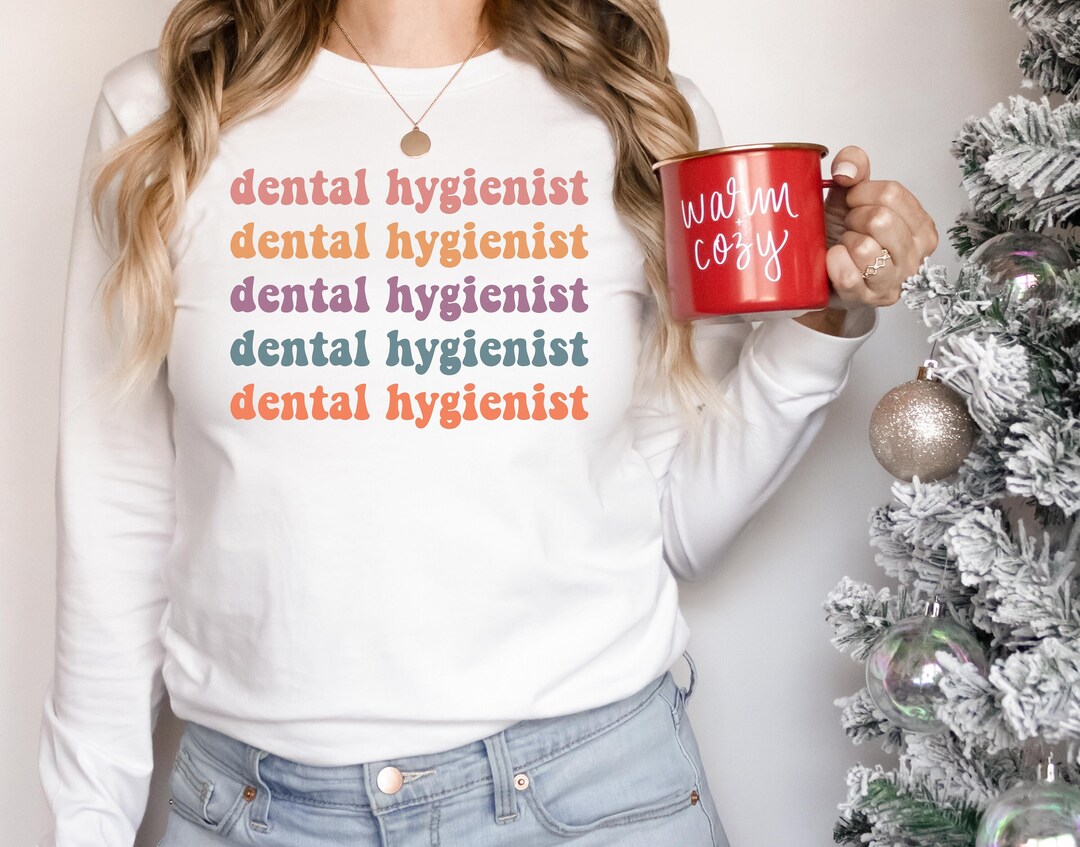 Dental Hygienist Sweatshirt, Christmas Dentist Sweatshirt, Personalized