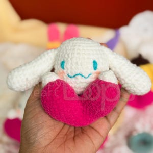 Valentines Crochet Pattern, Kitty Cat Crochet Amigurumi Market, Kitty and Friends Kawaii, Red Heart Love, Bunny Crochet, Puppy Dog Crochet