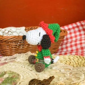 Christmas Crochet Pattern Plushie, Christmas Puppy Crochet, Xmas Tree Pattern, Reindeer Pattern, Crochet Santa Gnome Pattern, Elf Crochet