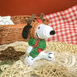 Christmas Crochet Pattern Plushie, Christmas Puppy Crochet, Xmas Tree Pattern, Reindeer Pattern, Crochet Santa Gnome Pattern, Elf Crochet
