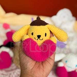 Valentines Crochet Pattern, Kitty Cat Crochet Amigurumi Market, Kitty and Friends Kawaii, Red Heart Love, Bunny Crochet, Puppy Dog Crochet