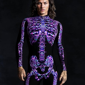 Costume da scheletro, costume di Halloween da uomo, costume da scheletro da uomo, costume di Halloween per adulti, costumi di Halloween da uomo, costumi di coppia coordinati