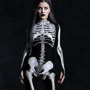 Skeleton Costume Women, Halloween Costumes For Women, Costumes For Halloween, Halloween Costume, Halloween Adult Costume, Skeleton Bodysuit