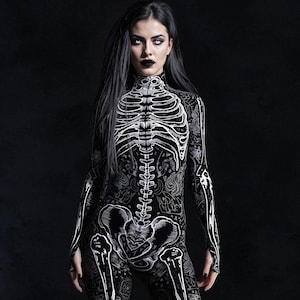 Halloween Adult Costume, Scary Women Costume, Womens Skeleton Costume, Costumes For Halloween, Skeleton Halloween Costume, Halloween Outfit