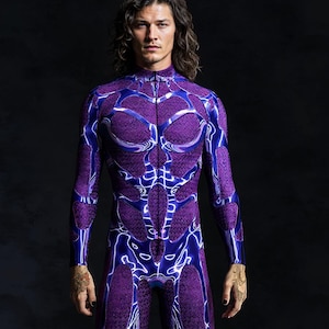 Halloween Costumes For Men, Halloween Costume Men, Halloween Bodysuit Men, Mens Robot Halloween Costume, Halloween Sexy Mens Outfit