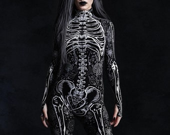 Skeleton Costume, Womens Halloween Costume, Halloween Adult Costume, Costumes For Halloween, Skeleton Halloween Costume, Halloween Outfit