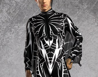 Arachna Dark Spider Wings: Festival Rave Cosplay Costume