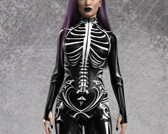 Halloween Adult Costume, Cosplay Halloween Costumes, Skeleton Halloween Costuem Women, Skeleton Halloween Bodysuit, Womens Halloween Costume