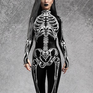 Skeleton Halloween Bodysuit, Halloween Adult Costume, Skeleton Costume, Costumes For Halloween, Skeleton Halloween Costume, Cosplay Costume