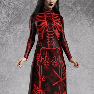 Goth Black Dress, Gothic Clothing Women, Classic Long Sleeves Black Dress Women, Festival Dress Woman, Sexy Dress Women, Gothic Dress Women