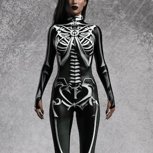 Skeleton Costume, Halloween Costume Women, Halloween Adult Costume, Halloween Costume Woman Unique, Adult Halloween Costume, Cosplay Costume