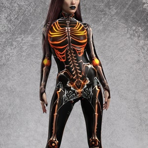 Halloween Costumes, Shego Costume Women, Halloween Costume Woman Unique, Skeleton Costumes Women, Halloween Adult Costume, Cosplay Costume
