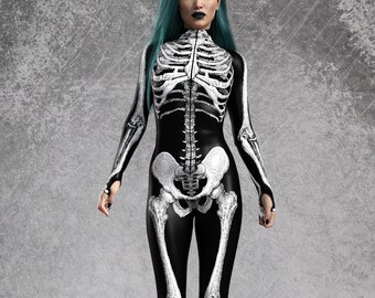 Costumes For Halloween, Costume Women, Skeleton Halloween Costume, Halloween Adult Costume, Cosplay Bodysuit,  Halloween Costumes For Women