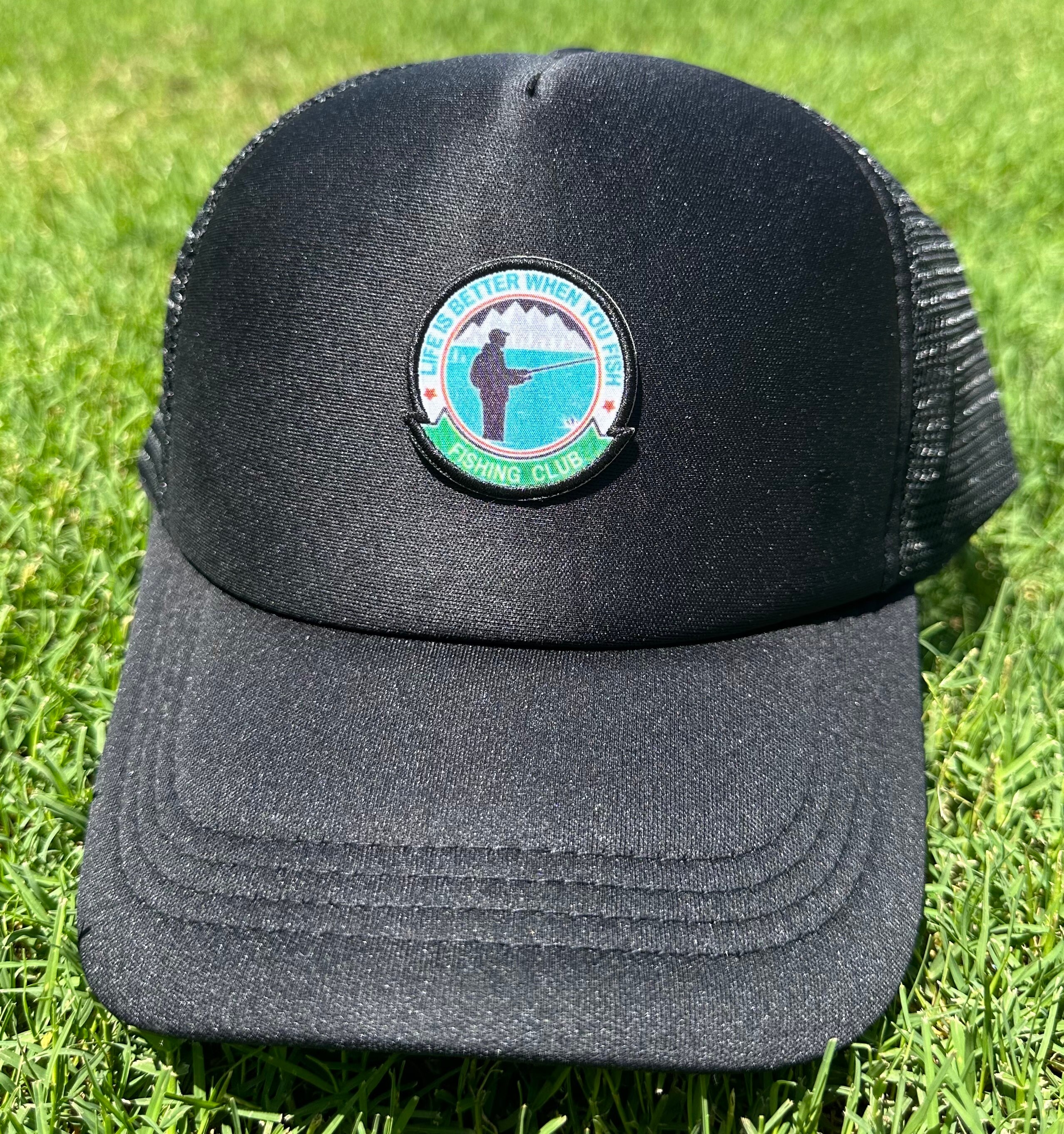 Life is good fishing hat hotsell