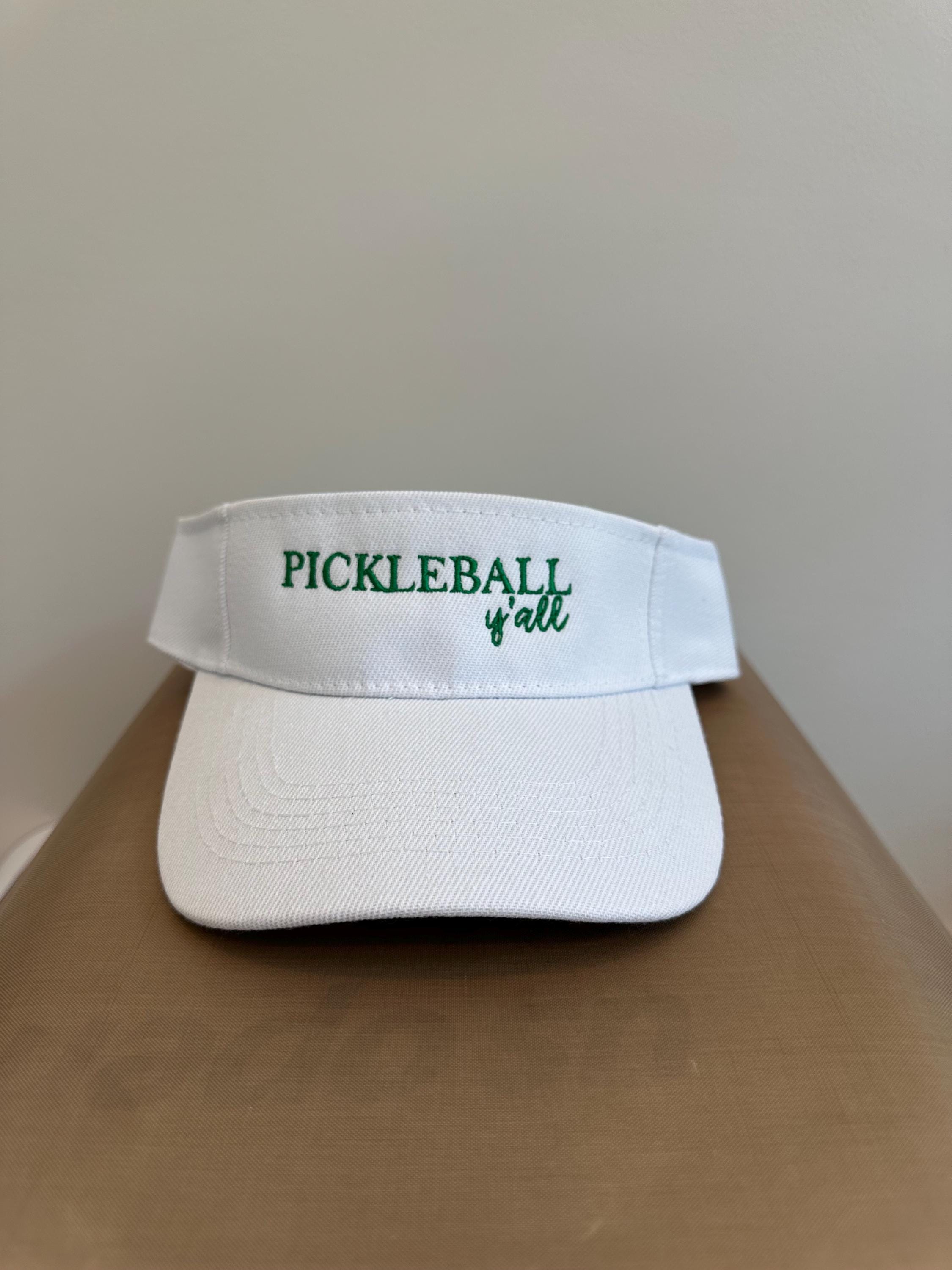 Pickleball Embroidered Adjustable Sun Visor for Women Men, Summer Sports Hat 119162.jpg main image 4