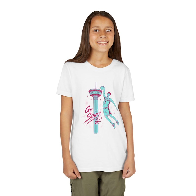 T-shirt éperons JEUNESSE, chemise éperons enfants, t-shirt éperons jeunesse, chemise enfants éperons san antonio image 1
