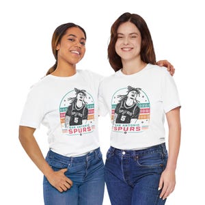 ステフォン・キャッスルTシャツ、サンアントニオ・スパーズ レトロ選手Tシャツ、キャッスルTシャツ、キャッスル スパーズ選手 画像 4