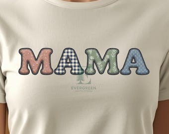 Patchwork Mama Quiltontwerp met namaakborduurwerk Shabby Chic Oma 2026 Moederdag, png