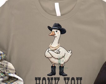 Honk You Goose, png PNGEgg | Grappig Sassy Goose-sublimatieontwerp