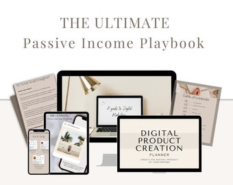 Limited time offer! The Ultimate Passive Income Playbook | MRR & PLR | Digital Product | Resell Rights | Make Money Online | 100% Profit