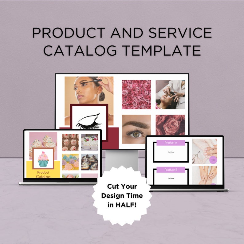 DFY Product and Service Catalog Template for Bakers, Caterers