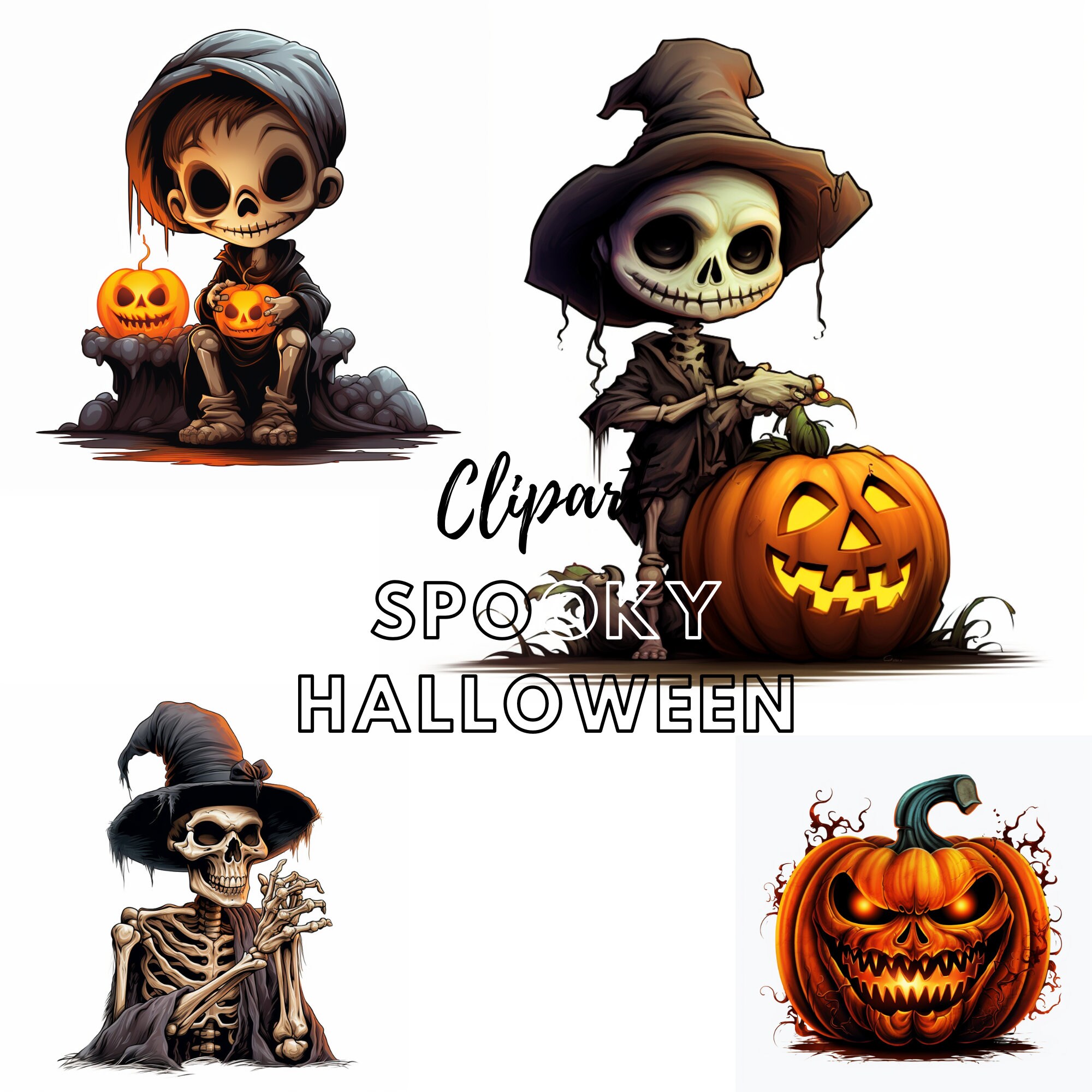 Halloween Clip Art Spooky Season