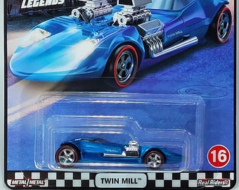 Hot Wheels Redline Pop up Speed Shop With Twin Mill Car Mattel