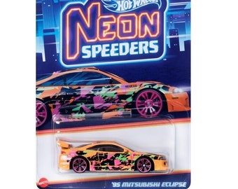 Hot Wheels | Neon Speeders | '95 Mitsubishi Eclipse | HLH72