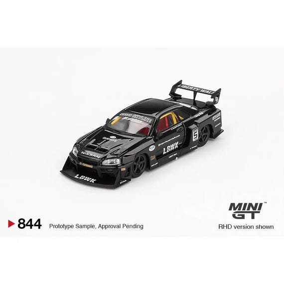 MiniGT NISSAN LB-ER34 ブラジルリミテッド MiniGT NISSAN LB-ER34 ブラジルリミテッド Brazil Exclusive Mini GT