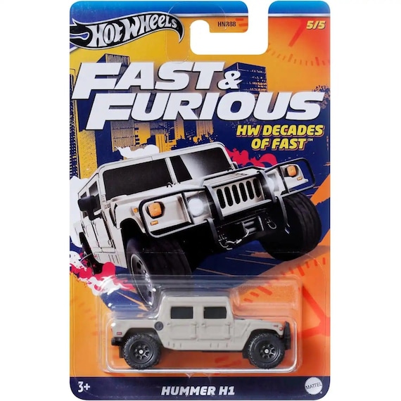 ホットウィール 1:64 ハマー H1 – ワイルド・スピード HW ディケイズ