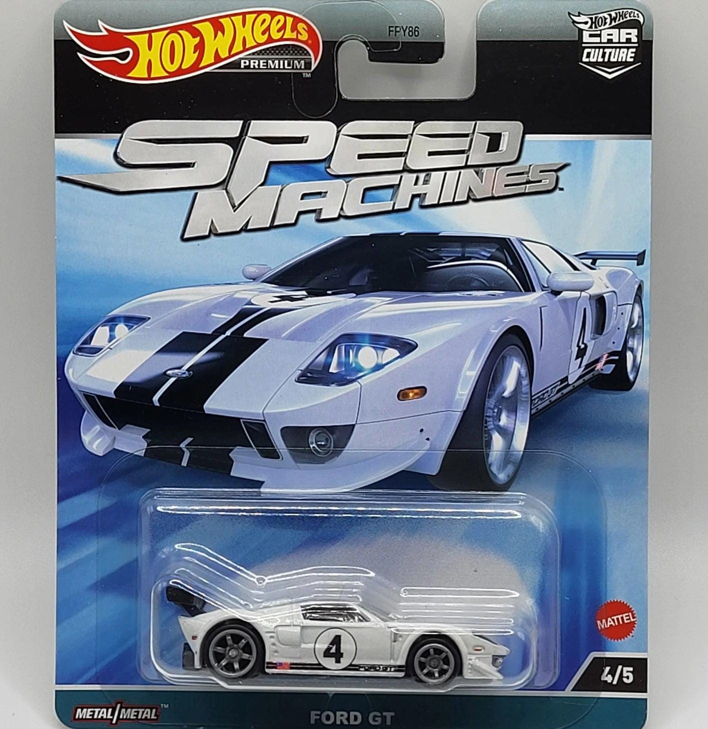 HotWheels Premium / Pilotos reales / Máquinas de velocidad / FORD GT