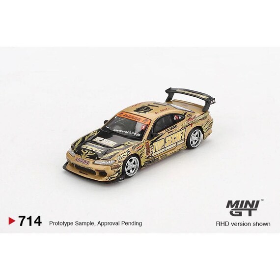 Minigt 1:64 Nissan Silvia (S15) Top Secret D1GP – #714 MGT00714 - Etsy