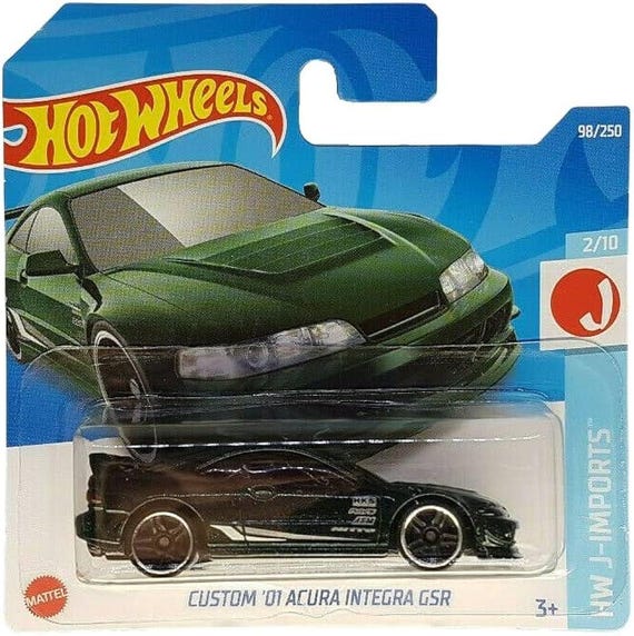 ホットウィール カスタム '01 アキュラ インテグラ GSR – HW J-Imports