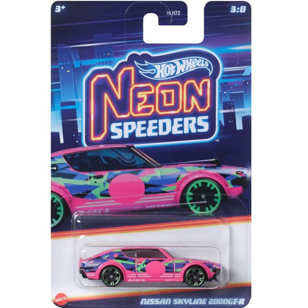 Hot Wheels | Neon Speeders | Nissan Skyline 2000GT-R | HLH72