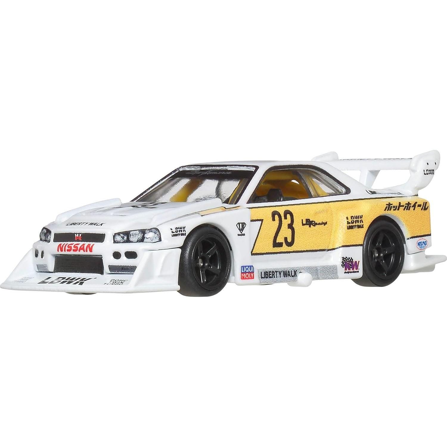 Hot Wheels 1:64 LB-ER34 Super Silhouette Nissan Skyline – Car