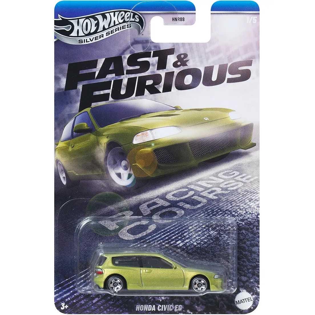 ホットウィール 1:64 ワイルド・スピード（シルバー）/レーシング