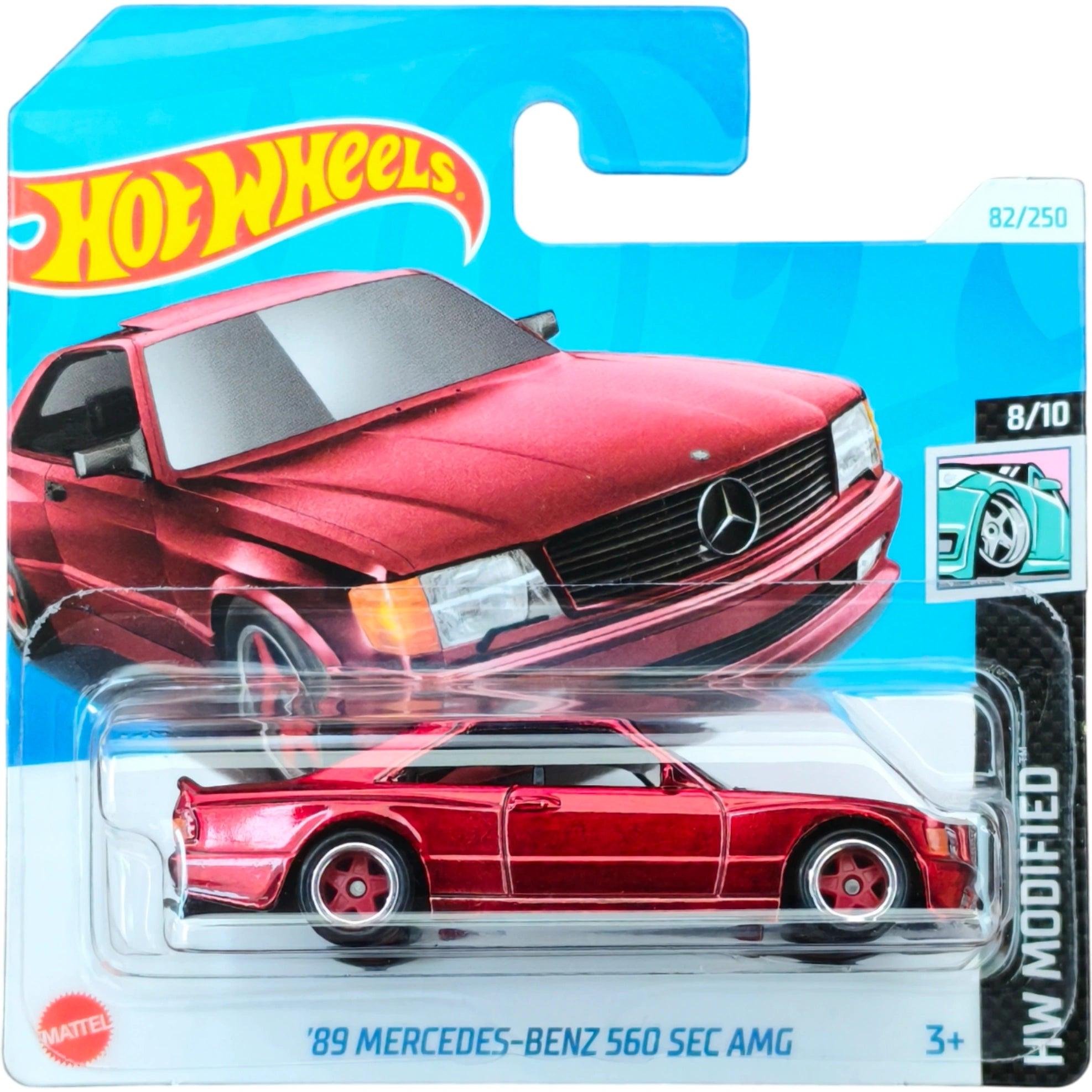 Hot Wheels 1:64 '89 Mercedes-benz 560 SEC AMG – Super Treasure