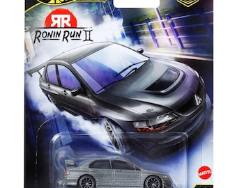 Hot Wheels 1:64 Premium Car Culture Ronin Run II Mitsubishi Lancer Evolution IX JBK86 fpy86