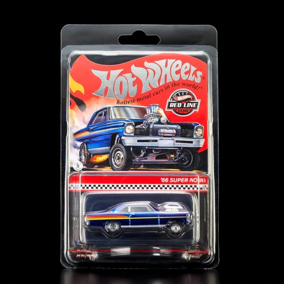 Hot Wheels 1:64 RLC Exclusive '66 Super Nova – Spectraflame Race