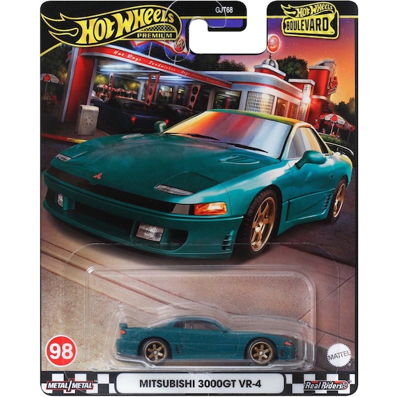 Hot Wheels 1:64 Mitsubishi 3000GT VR-4 – Premium Boulevard #98