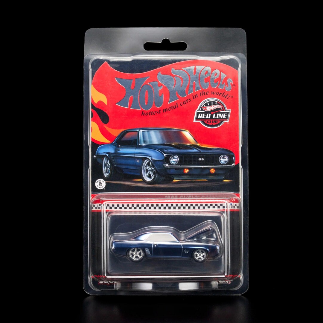 Hot Wheels RLC Exclusive 1969 Chevy Camaro SS Pink. LA Convention