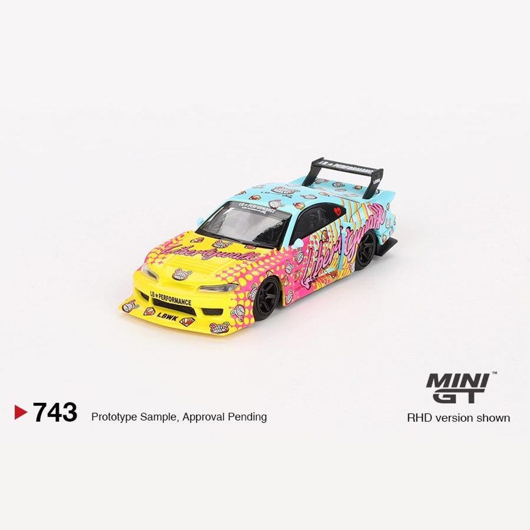 Minigt 1:64 Nissan Silvia S15 Lb-super Silhouette LB Kuma 1999