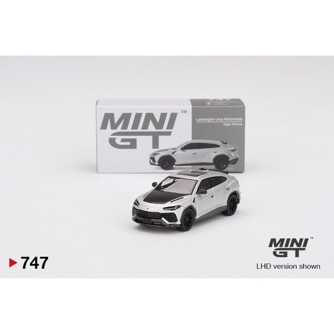 Minigt 1:64 Lamborghini Urus Performante – Grigio Nimbus #747
